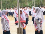 Berlangsung Khidmat, SMP-MA Birrul Ummah Laksanakan Upacara Bendera 17 Agustus 2023